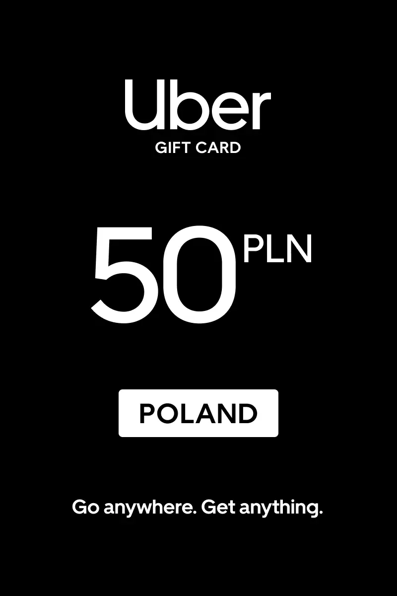 Uber 50 PLN Gift Card (Poland) - Digital Key