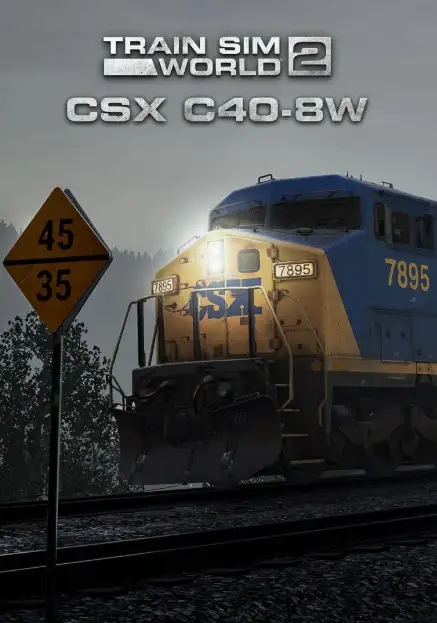 Train Sim World 2 CSX C40-8W Loco DLC (Global) (PC) - Steam - Digital Key