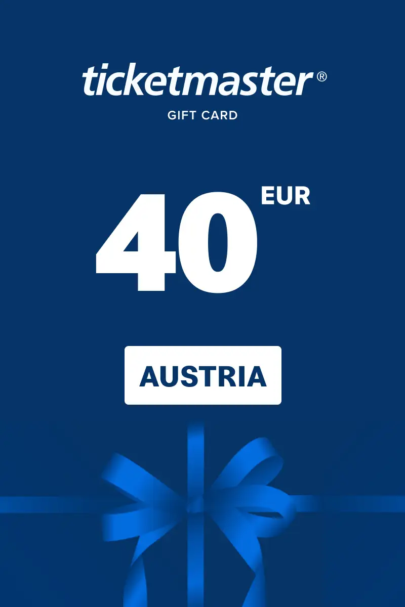 Ticketmaster 40 EUR Gift Card (Austria) - Digital Key