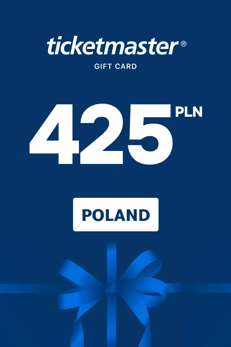 Ticketmaster 425 PLN Gift Card (Poland) - Digital Key