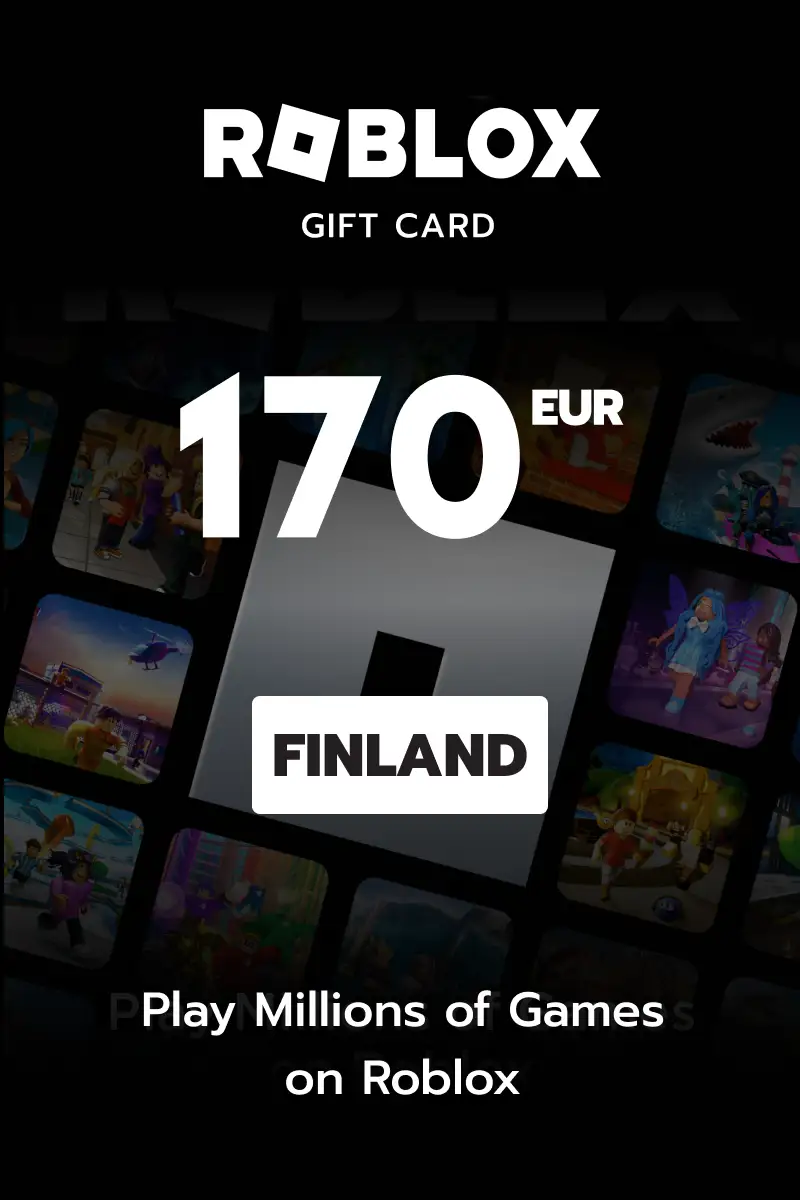 Roblox 170 EUR Gift Card (Finland) - Digital Key
