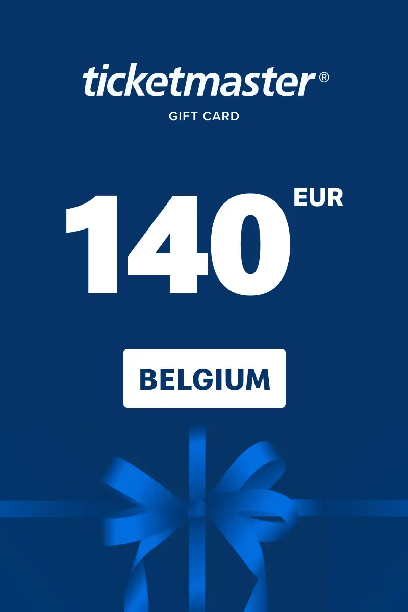 Ticketmaster 140 EUR Gift Card (Belgium) - Digital Key