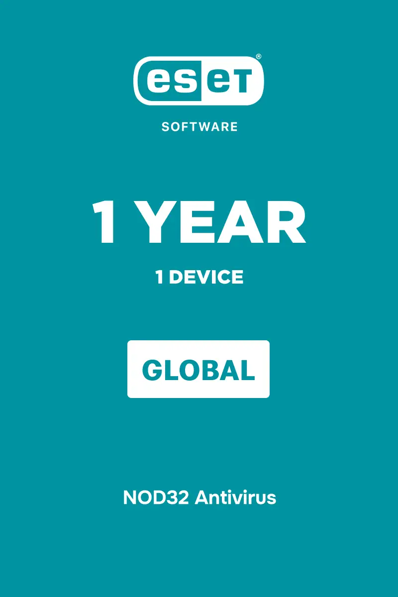 Eset NOD32 Antivirus (Global) (PC / Mac) 1 Device 1 Year - Digital Key
