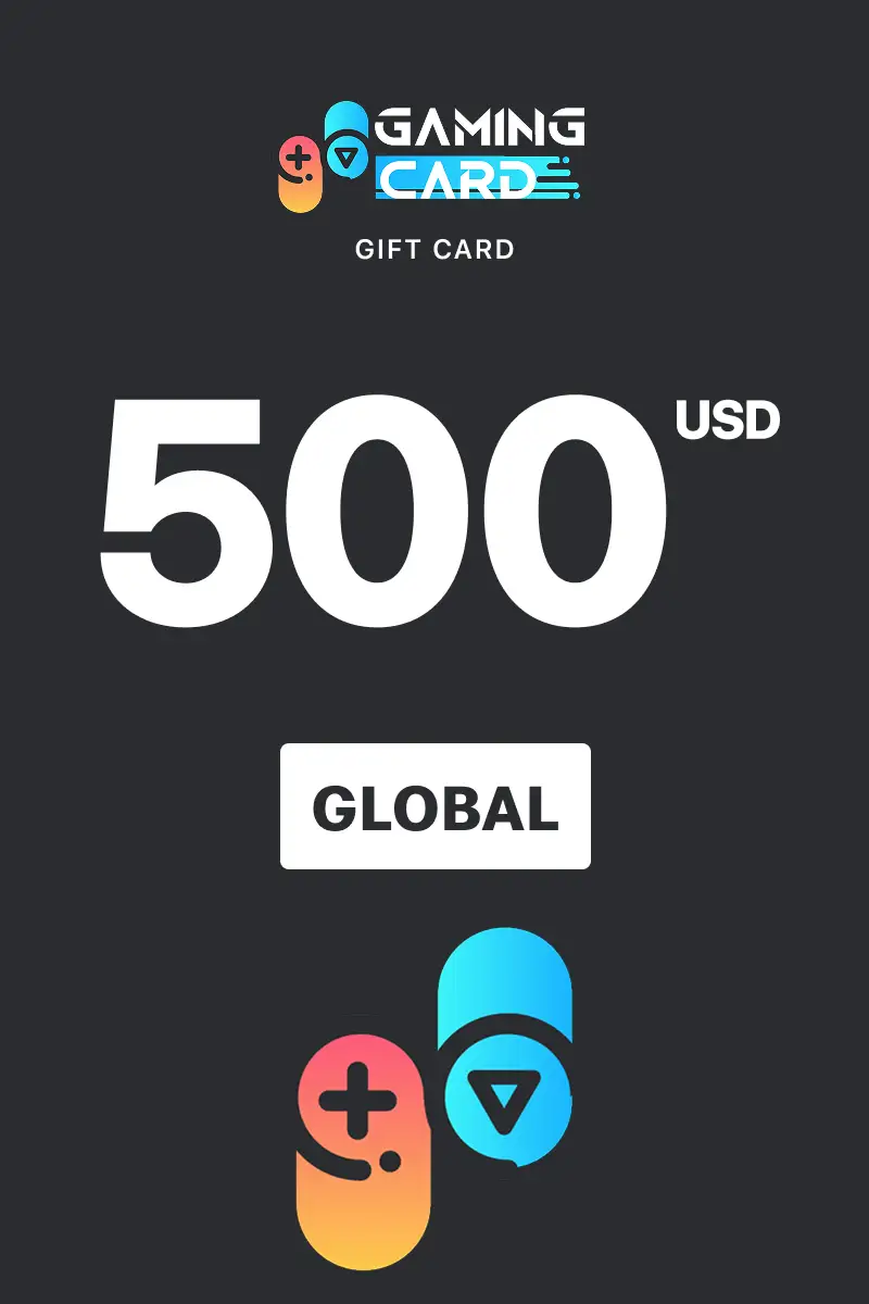 Game Card 500 USD Gift Card (Global) - Digital Key