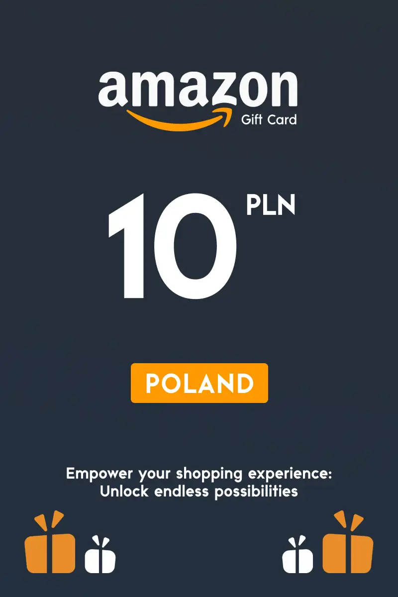 Amazon 10 PLN Gift Card (Poland) - Digital Key