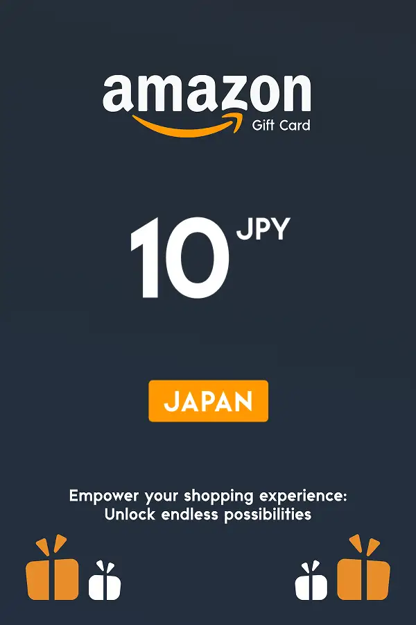 Amazon 10 JPY Gift Card (Japan) - Digital Key