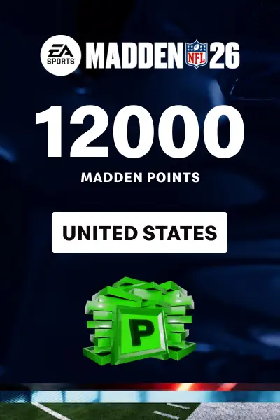 Madden NFL 26 - 12000 Madden Points (United States) (Xbox Series X|S) - Xbox Live - Digital Key