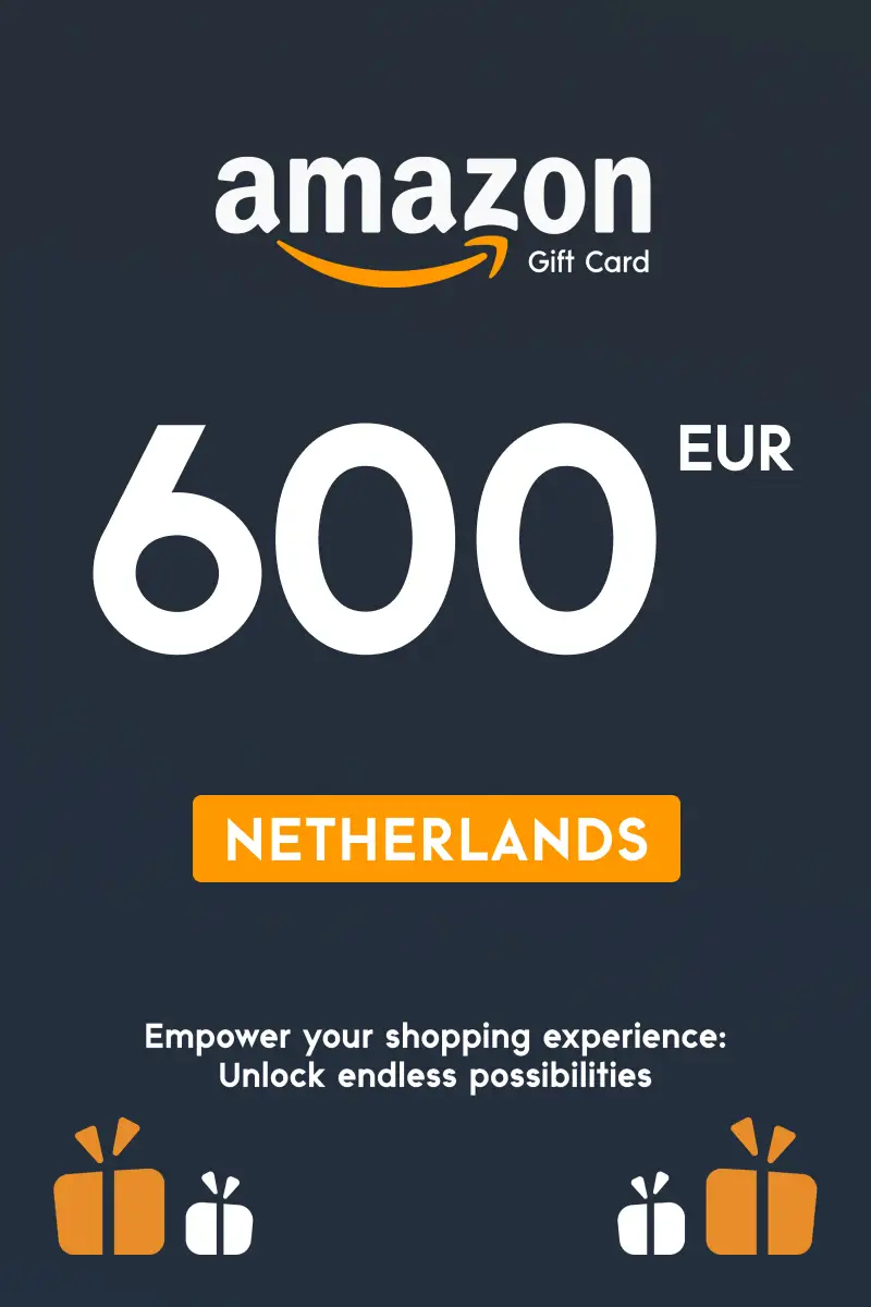 Amazon 600 EUR Gift Card (Netherlands) - Digital Key