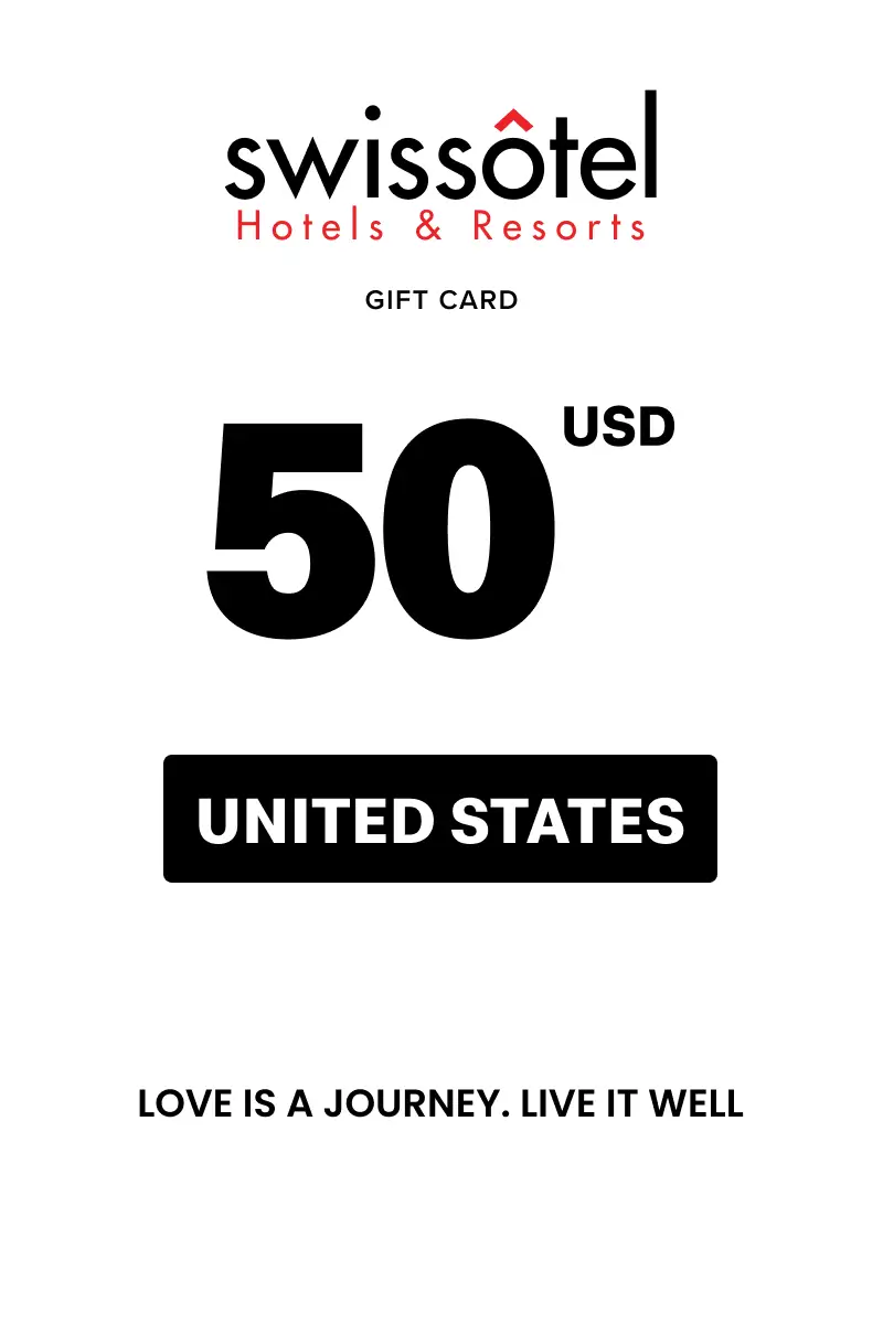 Swissôtel Hotels and Resorts 50 USD Gift Card (United States) - Digital Key