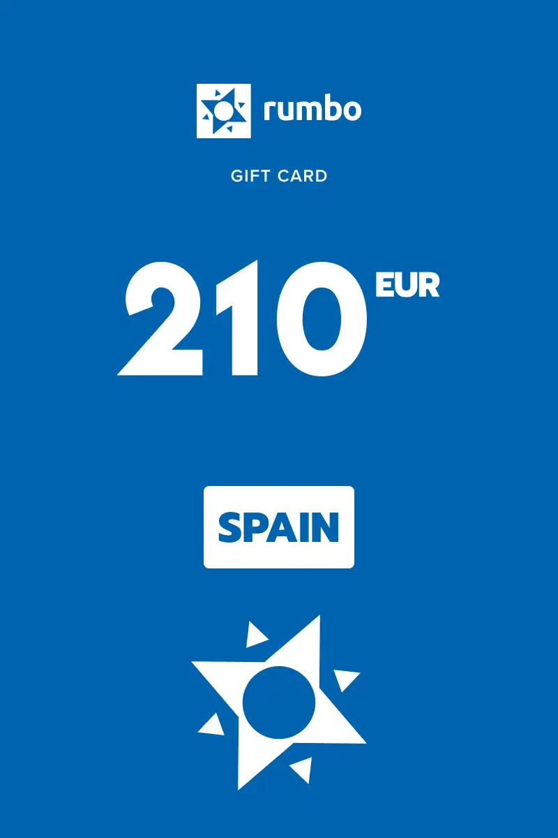Rumbo 210 EUR Gift Card (Spain) - Digital Key