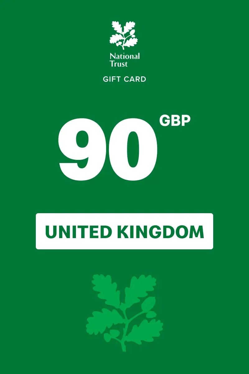 National Trust 90 GBP Gift Card (United Kingdom) - Digital Key