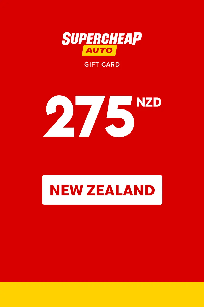 Supercheap Auto 275 NZD Gift Card (New Zealand) - Digital Key