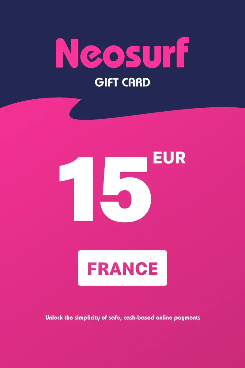 Neosurf 15 EUR Gift Card (France) - Digital Key