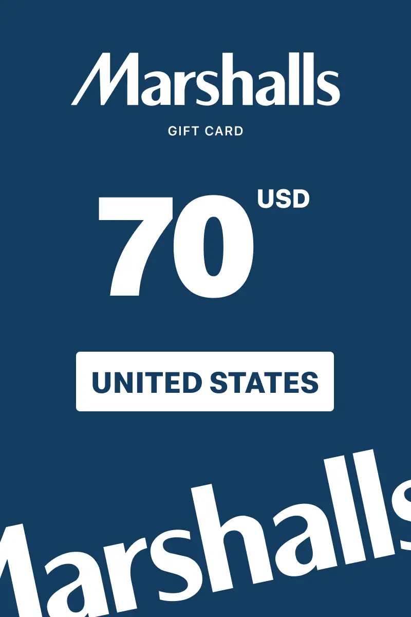 Marshalls 70 USD Gift Card (United States) - Digital Key