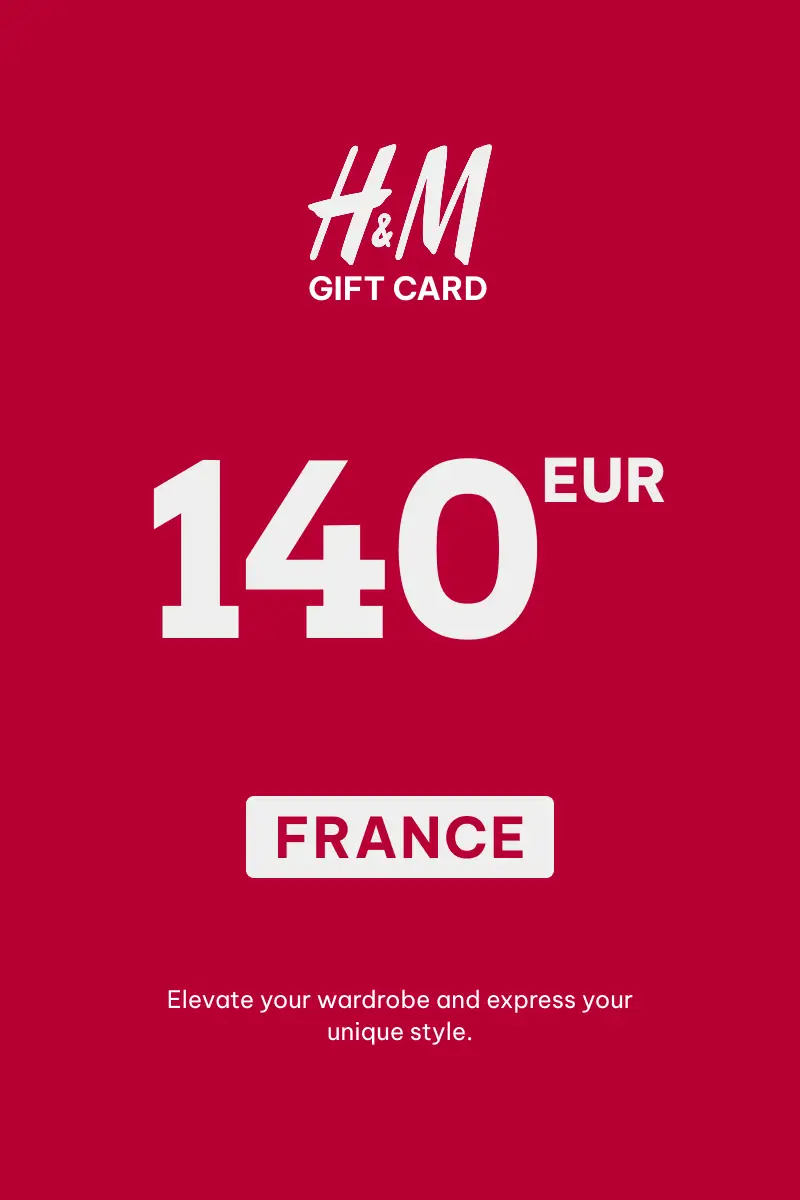 HandM 140 EUR Gift Card (France) - Digital Key