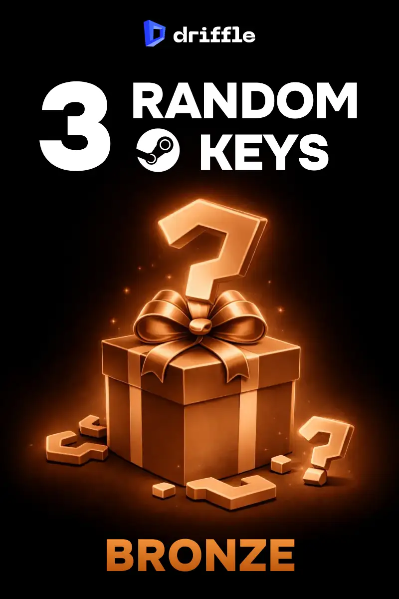 3 Random Steam Games - Bronze (Global) (PC) - Steam - Digital Key