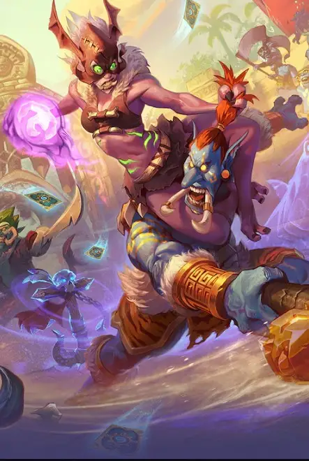 Hearthstone - Rastakhan's Rumble 2 Packs (Global) (PC / Mac / Android / iOS) - Battle.net Gift