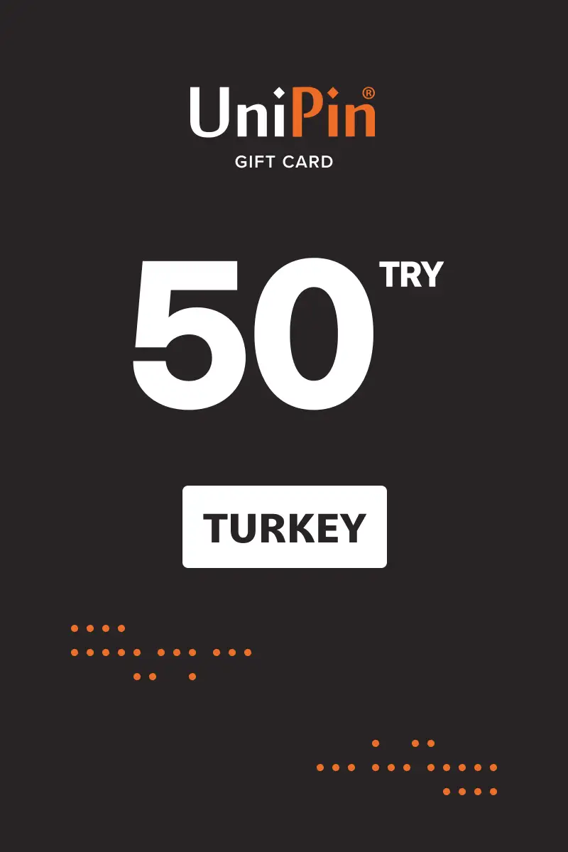 UniPin 50 TRY Gift Card (Turkey) - Digital Key