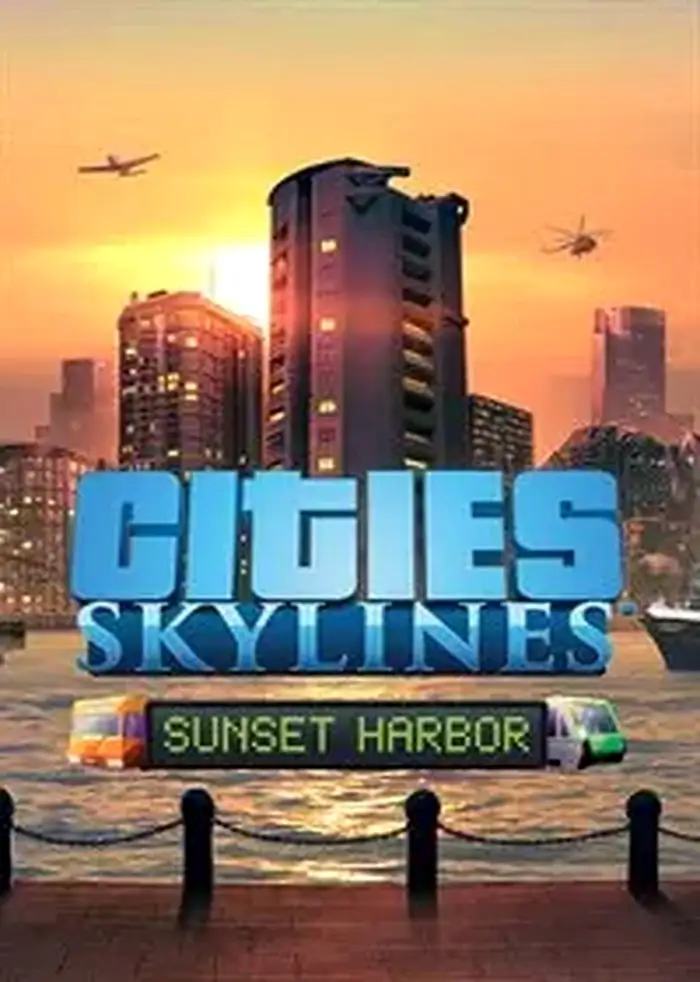 Cities Skylines - Sunset Harbor DLC (Global) (PC / Mac / Linux) - Steam - Digital Key