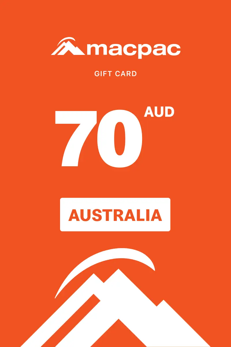 Macpac 70 AUD Gift Card (Australia) - Digital Key