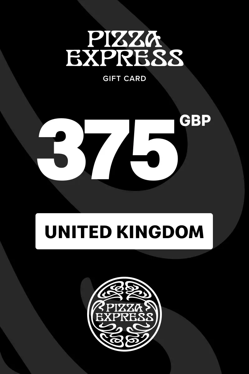 Pizza Express 375 GBP Gift Card (United Kingdom) - Digital Key