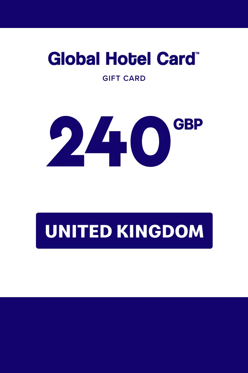 Global Hotel Card 240 GBP Gift Card (United Kingdom) - Digital Key