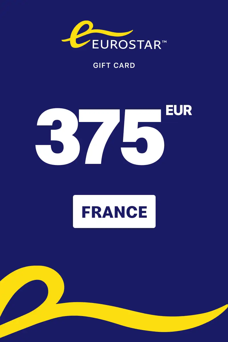 Eurostar 375 EUR Gift Card (France) - Digital Key
