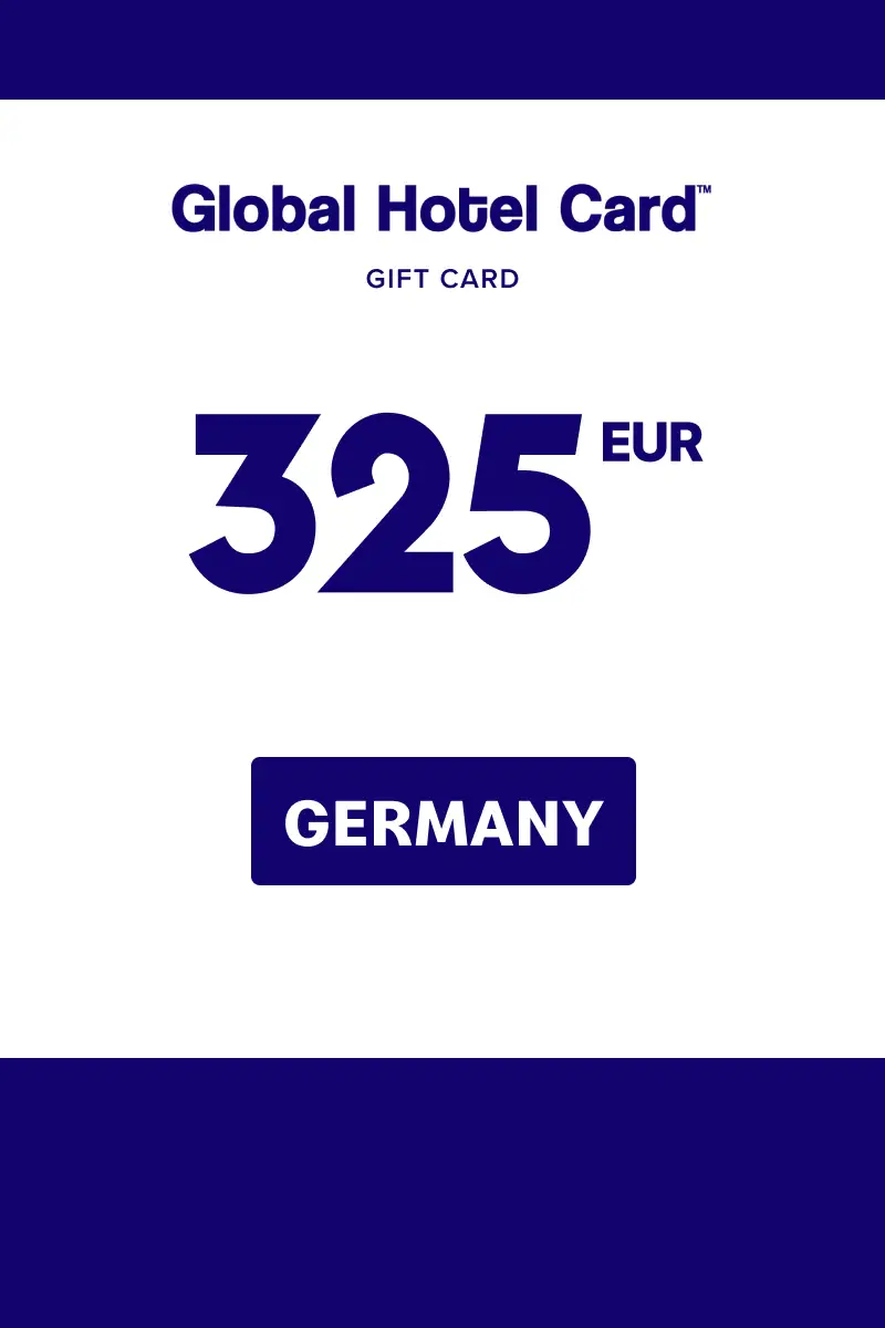 Global Hotel Card 325 EUR Gift Card (Germany) - Digital Key