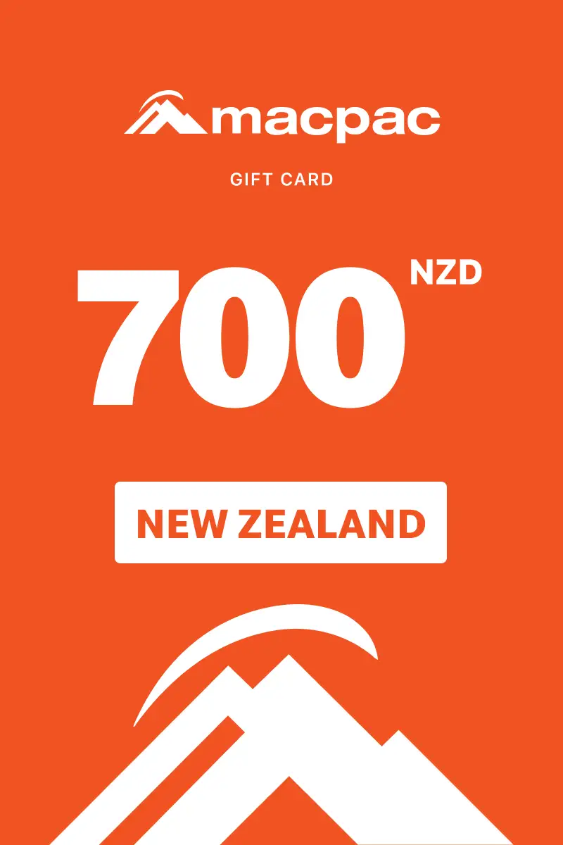Macpac 700 NZD Gift Card (New Zealand) - Digital Key