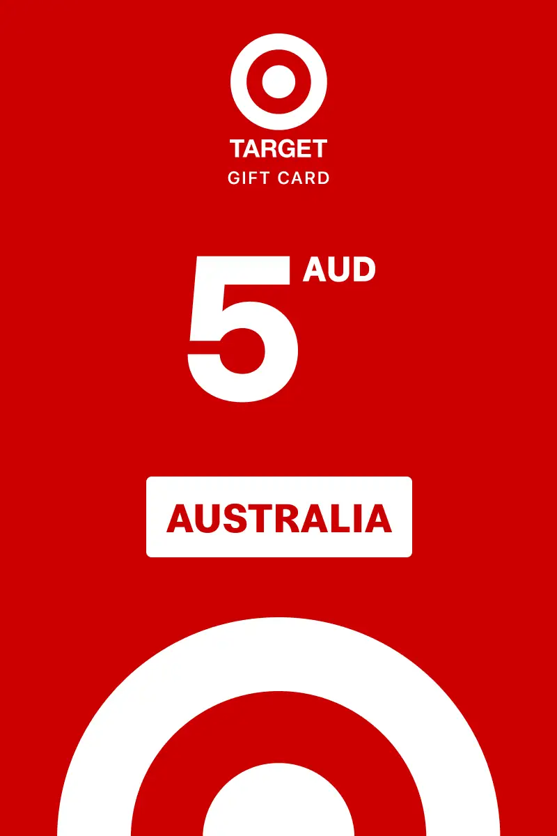 Target 5 AUD Gift Card (Australia) - Digital Key