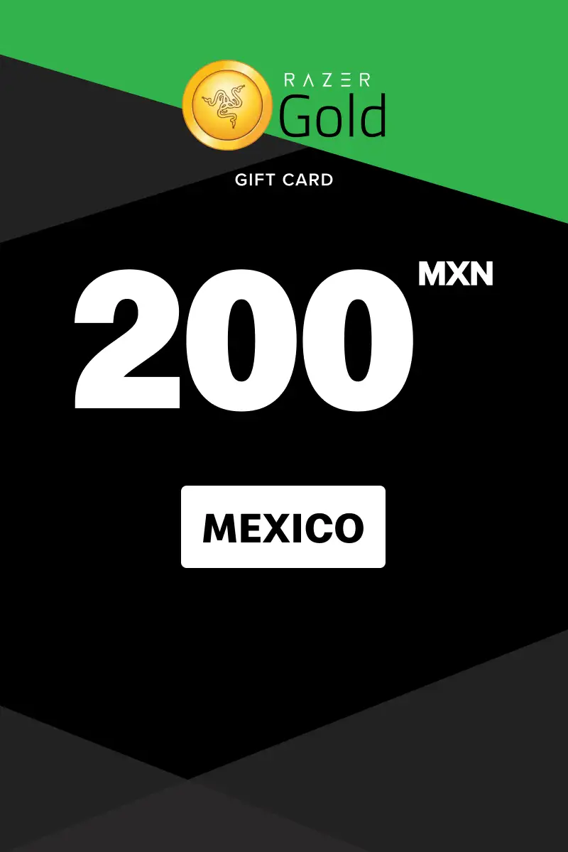 Buy Razer Gold 200 MXN Gift Card (Mexico) Digital Key
