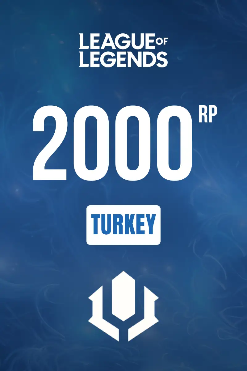 League of Legends 2000 RP (Turkey) - Digital Key