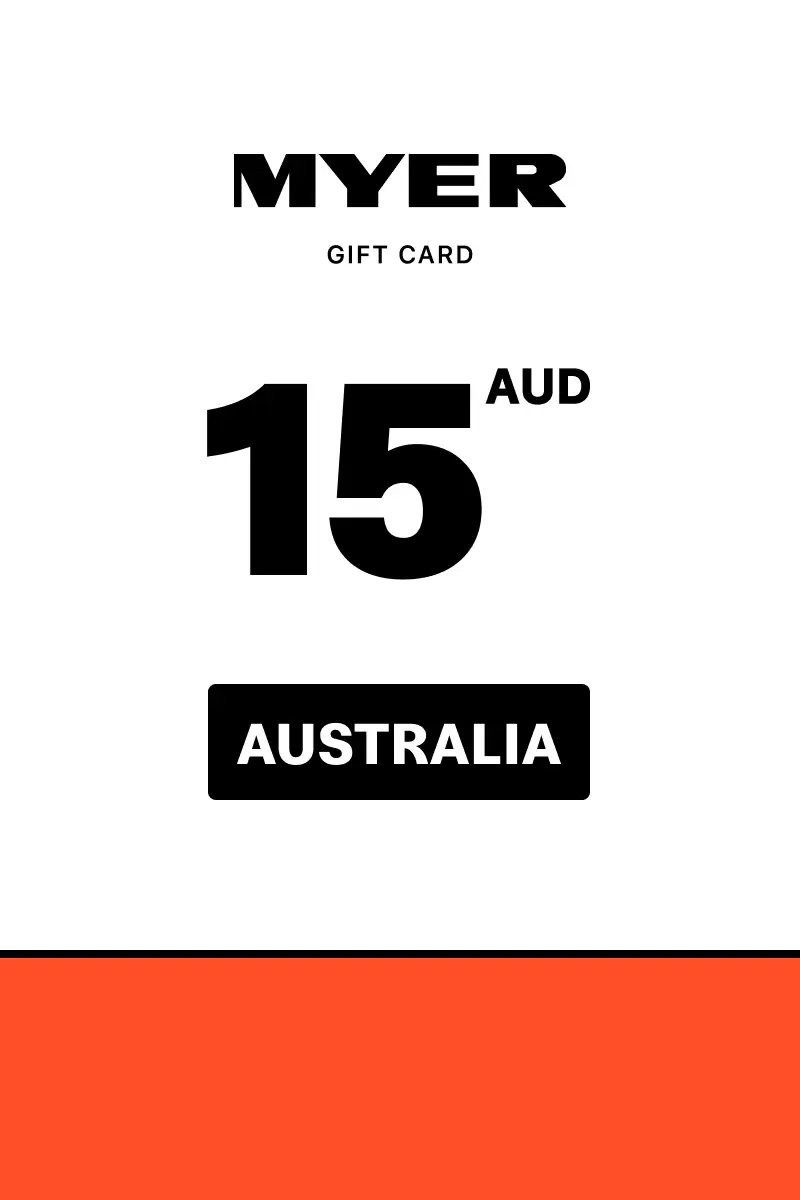 Myer 15 AUD Gift Card (Australia) - Digital Key