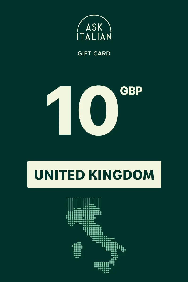 ASK Italian 10 GBP Gift Card (United Kingdom) - Digital Key
