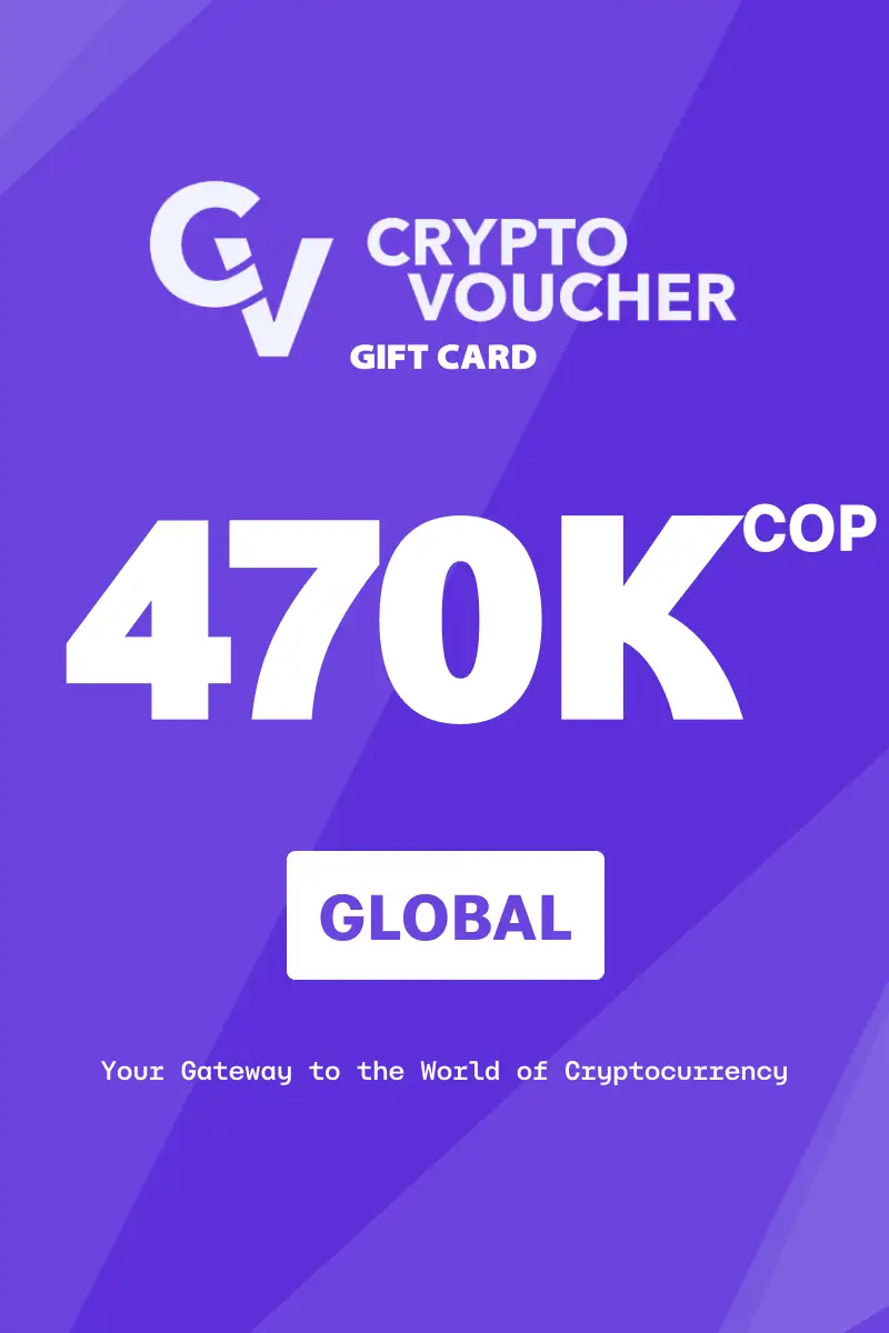 Crypto Voucher 470000 COP Gift Card (Global) - Digital Key
