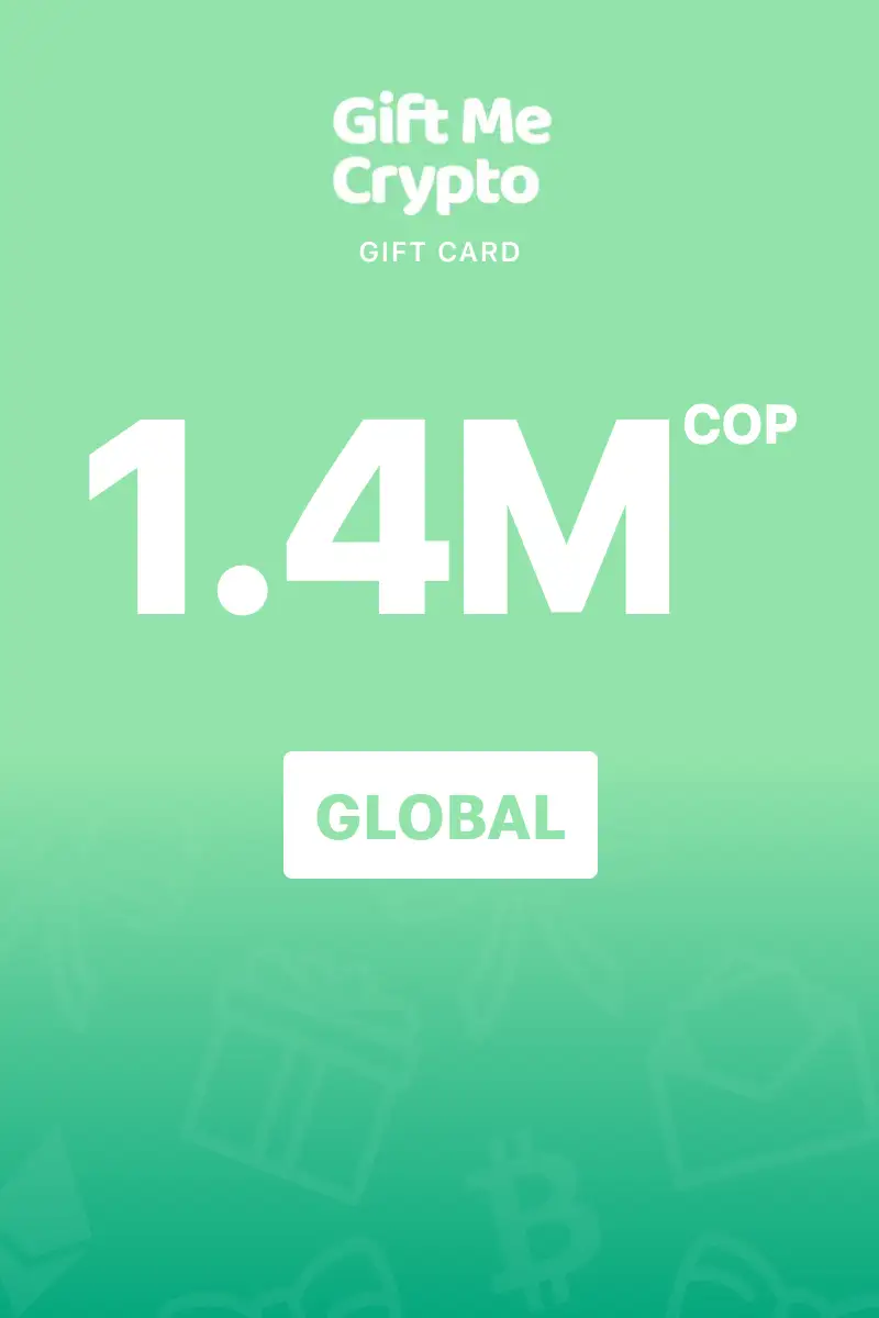 Gift Me Crypto 1400000 COP Gift Card (Global) - Digital Key