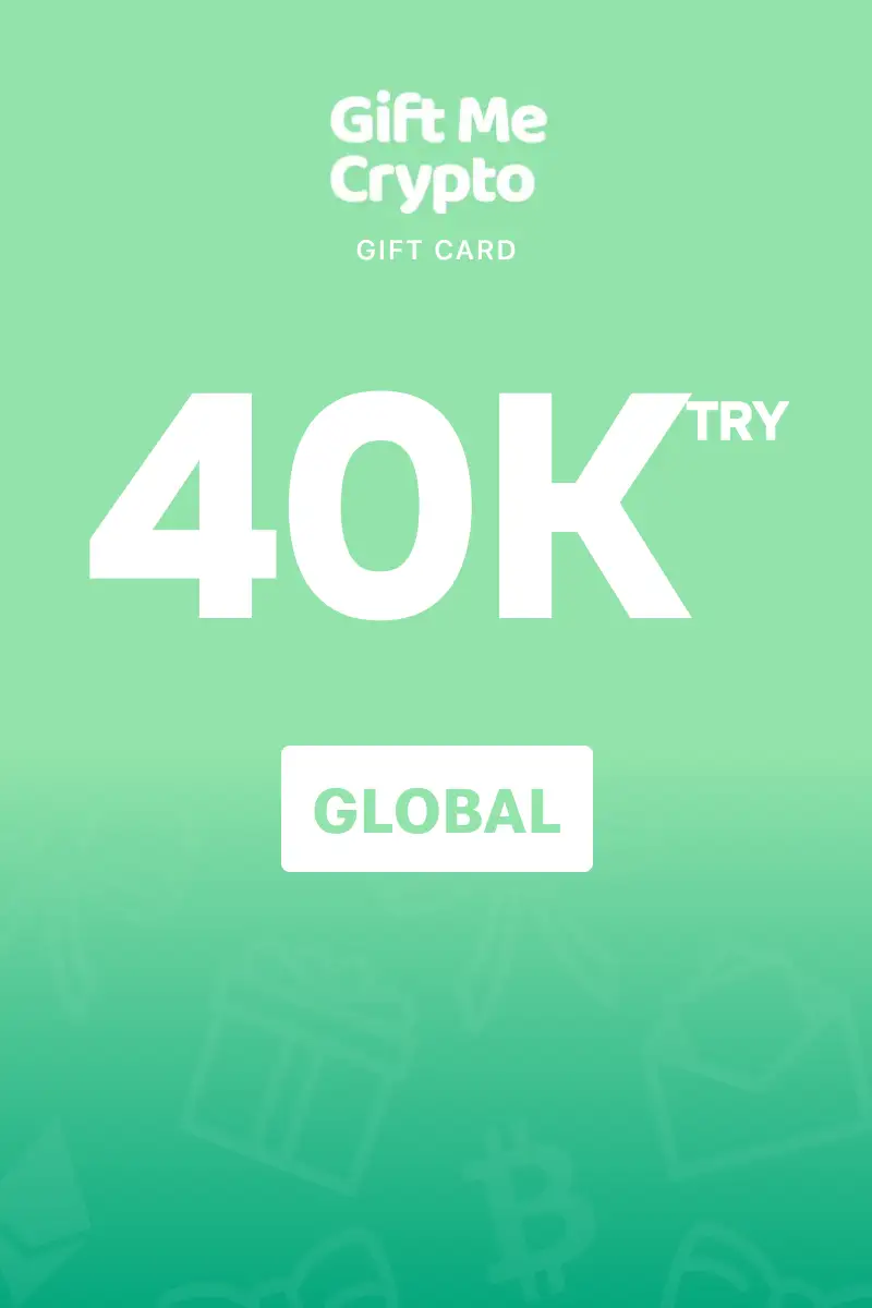 Gift Me Crypto 40000 TRY Gift Card (Global) - Digital Key