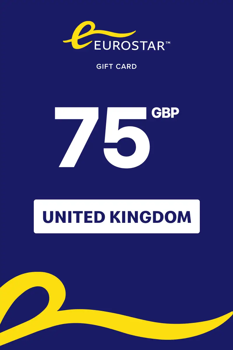 Eurostar 75 GBP Gift Card (United Kingdom) - Digital Key