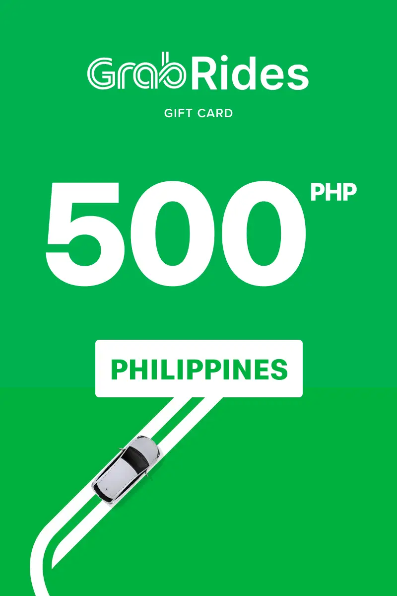 Grab Rides 500 PHP Gift Card (Philippines) - Digital Key