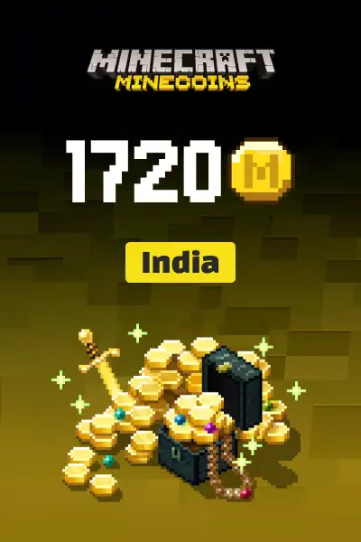 Minecraft Minecoins Pack 1720 Coins (India) (PC) - Microsoft Store - Digital Key