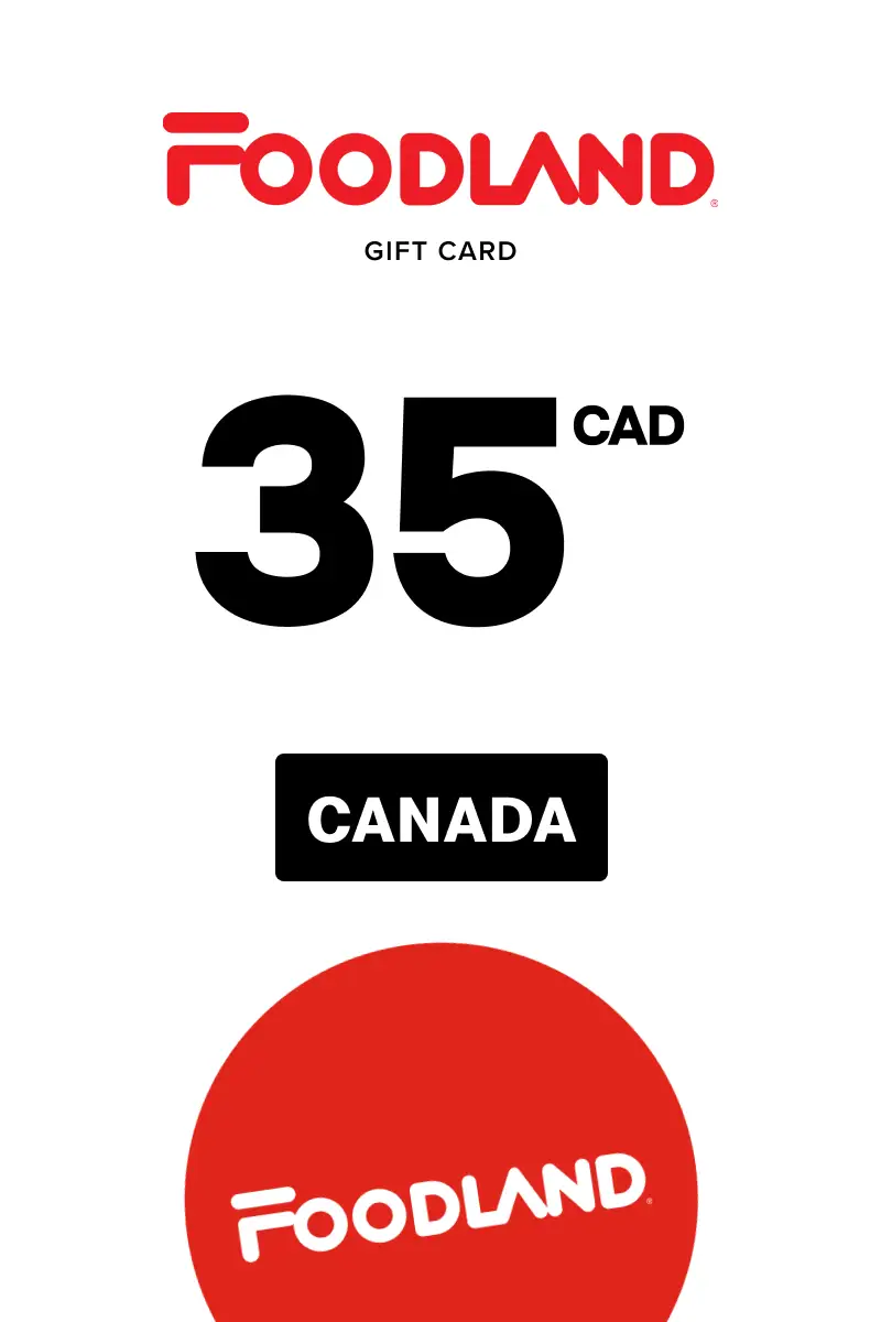Foodland 35 CAD Gift Card (Canada) - Digital Key