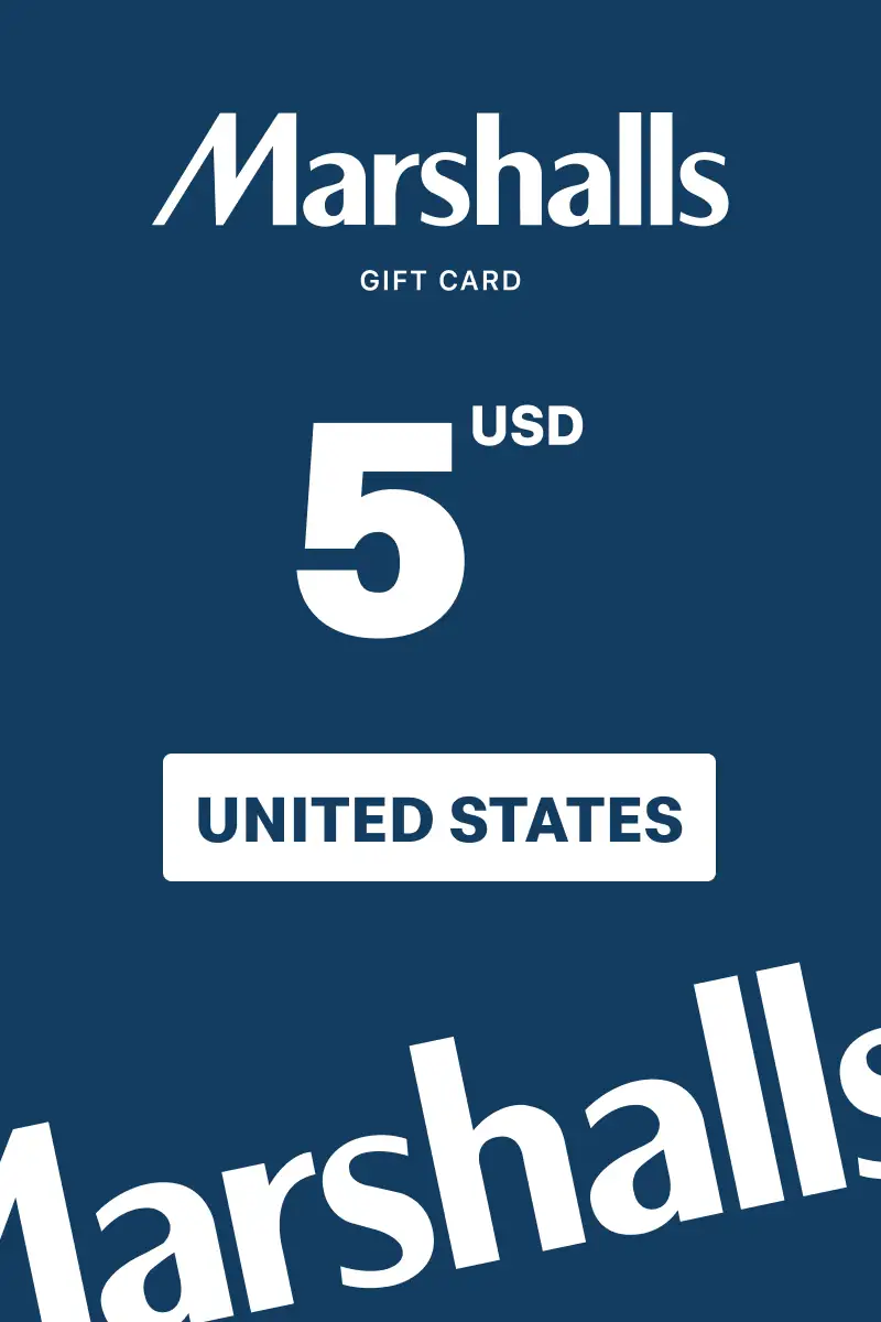 Marshalls 5 USD Gift Card (United States) - Digital Key