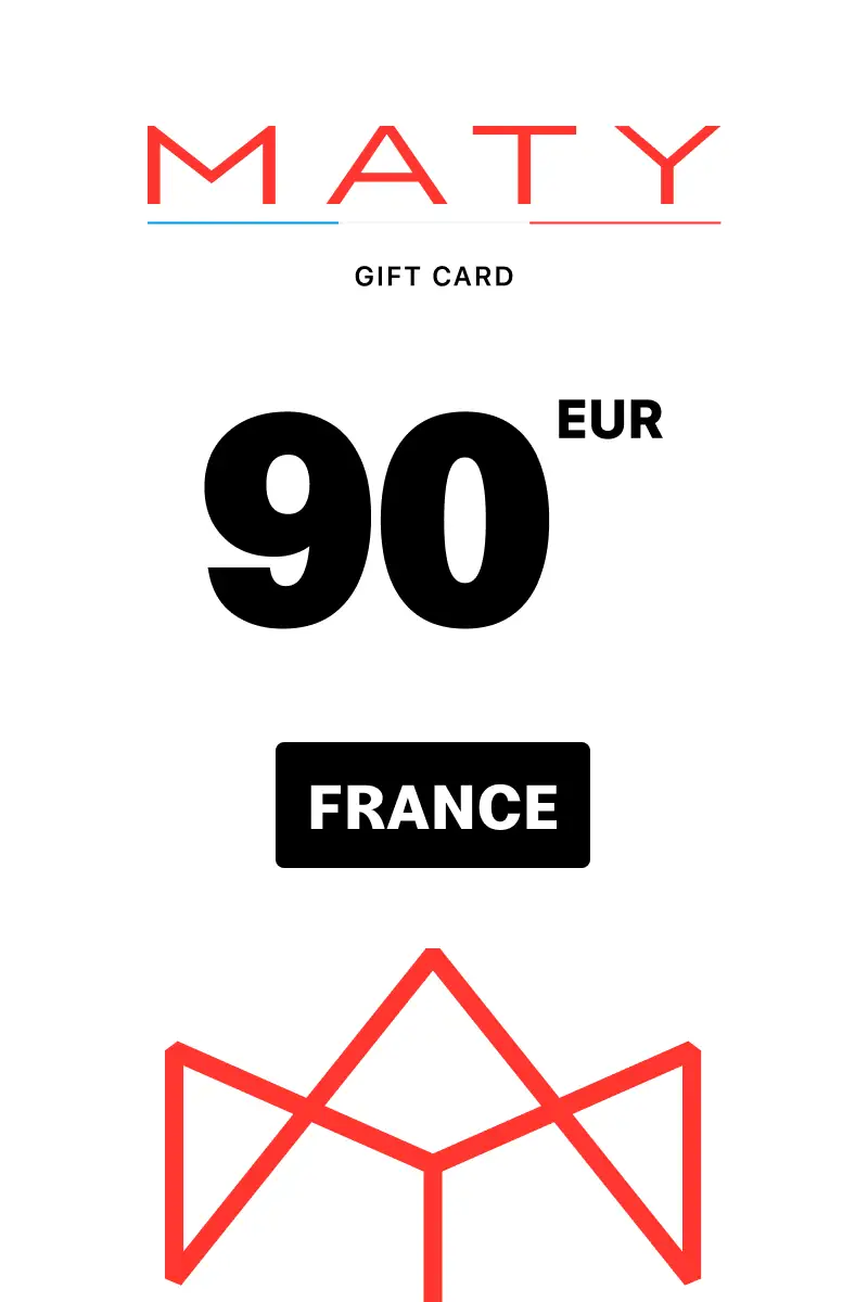 MATY 90 EUR Gift Card (France) - Digital Key