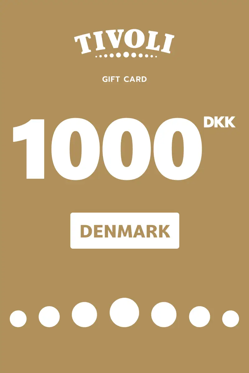 Tivoli 1000 DKK Gift Card (Denmark) - Digital Key