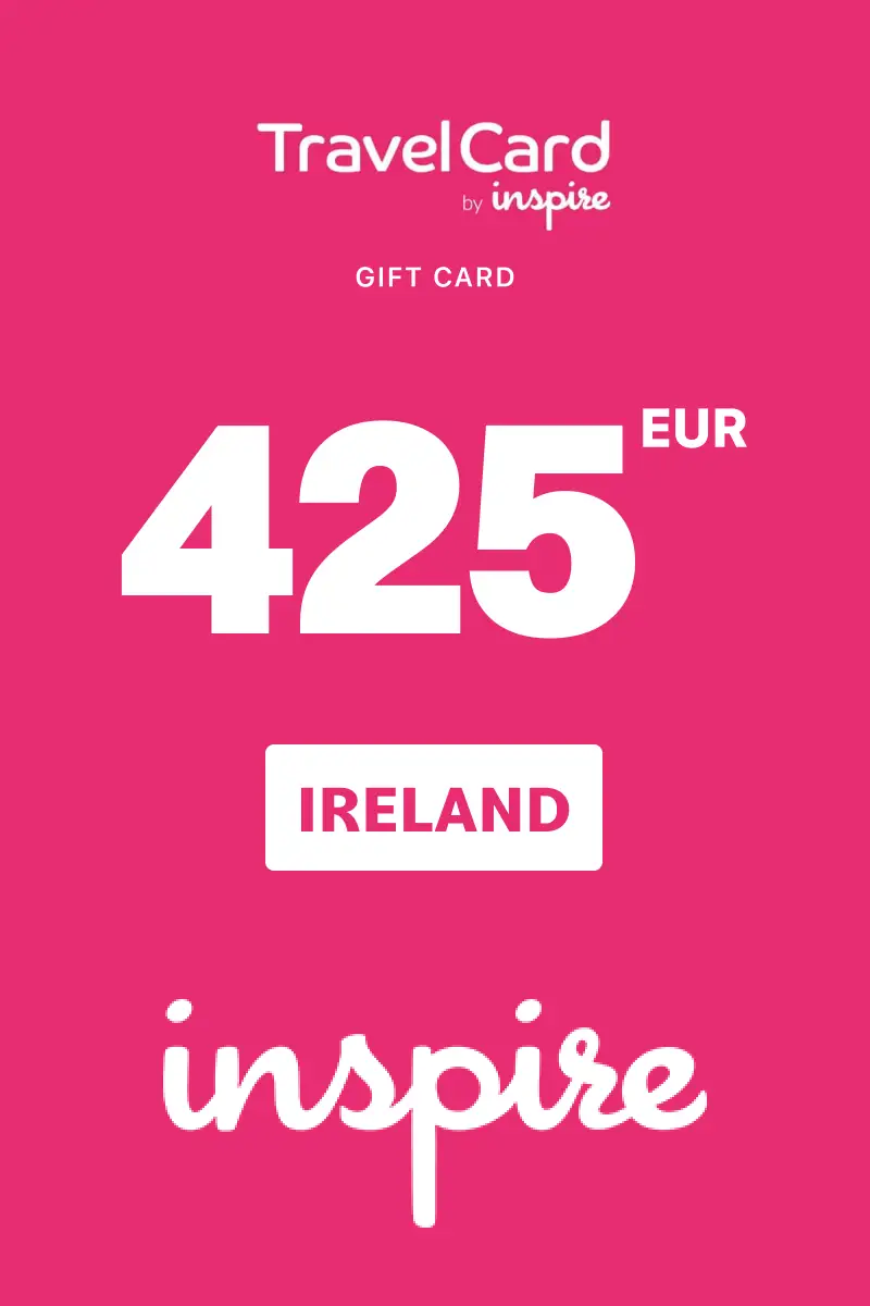 TravelCard by Inspire 425 EUR Gift Card (Ireland) - Digital Key