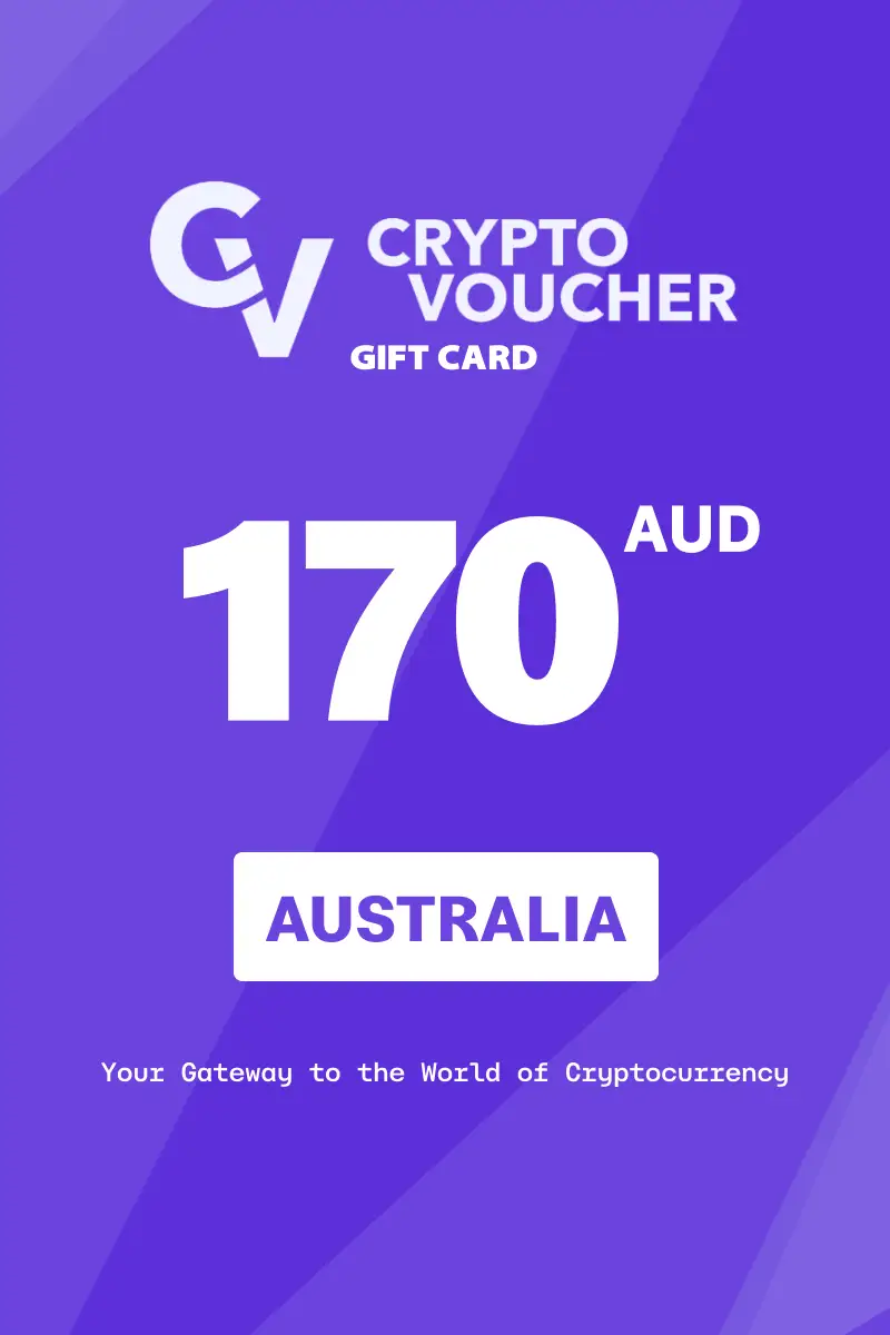 Crypto Voucher 170 AUD Gift Card (Australia) - Digital Key