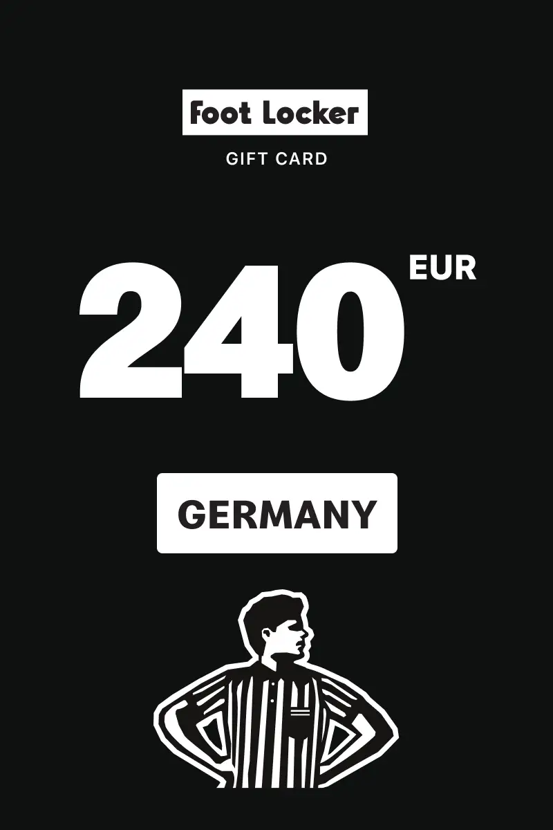 Foot Locker 240 EUR Gift Card (Germany) - Digital Key