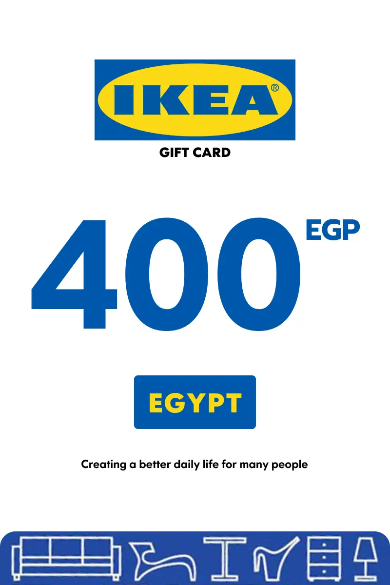 IKEA 400 EGP Gift Card (Egypt) - Digital Key