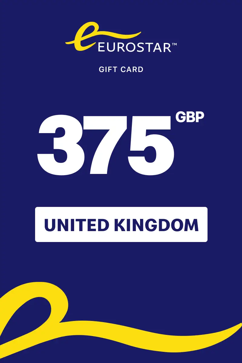 Eurostar 375 GBP Gift Card (United Kingdom) - Digital Key