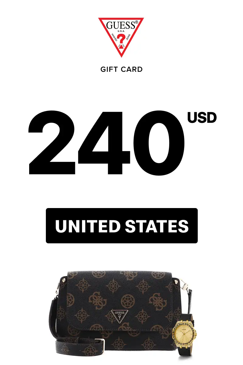 Guess 240 USD Gift Card (United States) - Digital Key